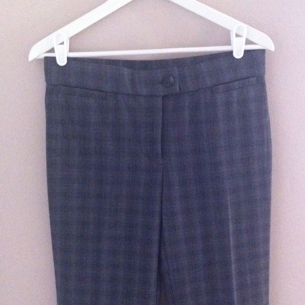 3/$15 grey plaid dress pants